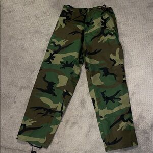 Camouflage rain Pants